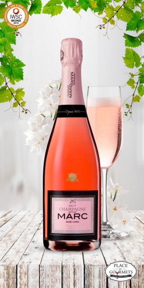 Champagne Marc brut rosé chéri