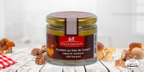Fondant au foie de Canard, cèpes et Jurançon (20% foie gras)