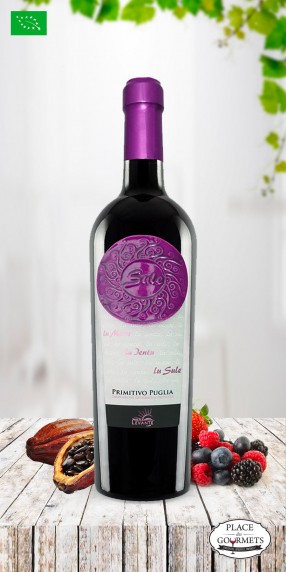 Vin bio italien Sule Primitivo 2017 IGP Puglia - Vigne di Levante