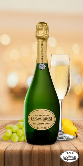 Champagne millésimé JP Gaudinat Elitiste 2002
