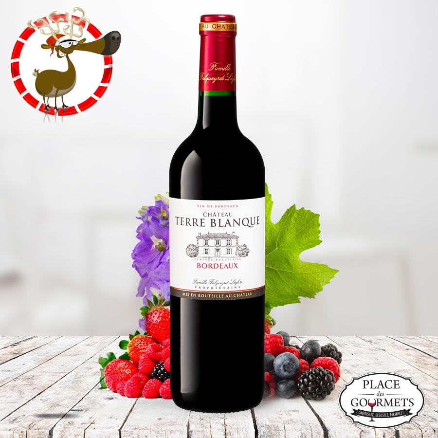 JOUR 4 : Château Terre Blanque vin rouge de Bordeaux, gagné par Anaïs Hespel